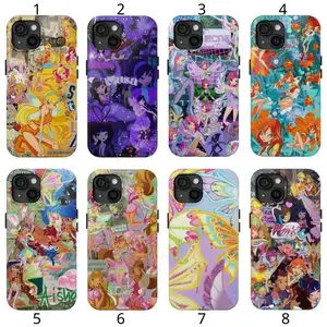 Winx Club Phone Case, Winx Club Character Phone Case Cover For iPhone 17 16 15 14 13 12 11