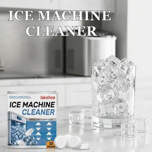 Ice Machine Cleaner Maker and Descaler Remover Compatible with Countertop and Nugget Ice Maker Remove limescale, Odor-Free