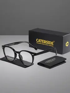 Hip Hop Style TR90 Core Insert Frame Retro Round Myopia Glasses Unisex Casual Minimalist For Music Festival Street Gathering Travel Road Trips Cycling Multi Scene Matching