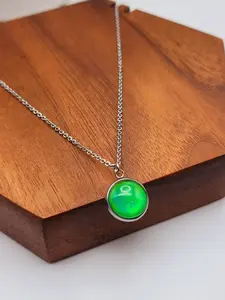 Changing Color Mood Stone Necklace Cute Necklace Mood