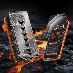 One Fish 2-Pack Screen Protector for iPhone and Samsung–Crystal Clear, Scratch-Resistant, Ultra-Smooth Touch, Privacy Protection, Easy Installation