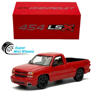 PARA64 2006 Chevrolet Silverado Single Cab Victory Red - 1:64