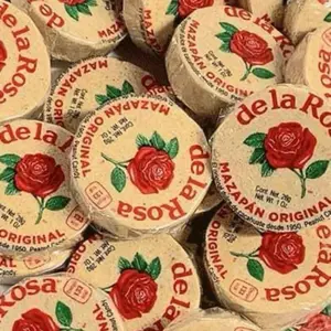 De la Rosa Marzipan Candy - 28g Rich-Flavor Food, 4-Item Pack for Confectionery Lovers, Enhances Culinary Creations, Unique Snacks