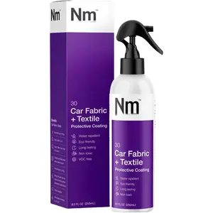 Nano-technology  Fabric & Upholstery Care - Hydrophobic  Protector and Stain Guard for Auto Interior Fabrics, Seats, Carpets and Floor Mats.