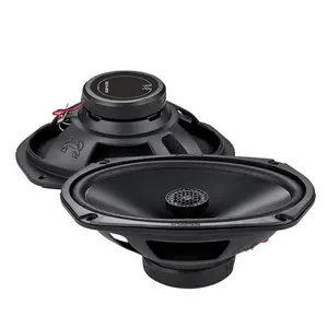 Deaf Bonce Black Hydra Delta 6913X 6"x9" Coaxial Car Stereo Speakers (Pair) - 70W RMS / 140W Max Car Audio System, Car Stereo Speaker