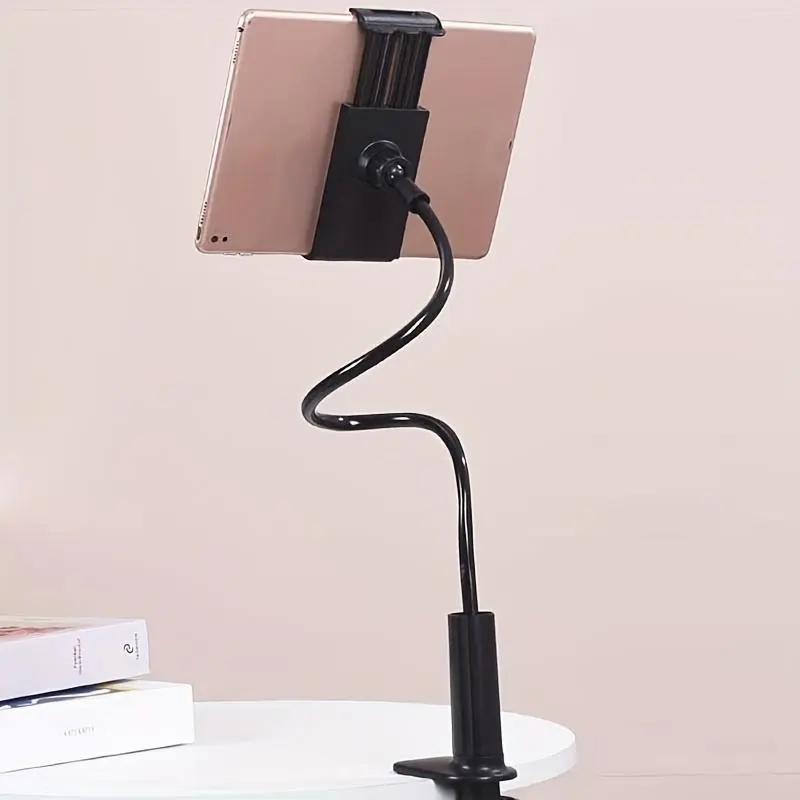 Adjustable Desktop Phone & Tablet Holder Mount, Summer 360° Rotatable Metal Cellphone Stand, Desk Smartphone Holder for Bedroom Office Use, Phone Accessories for Most Mobile Phones as Bavin Phone Holder, Back to School Gifts, Phone Holder