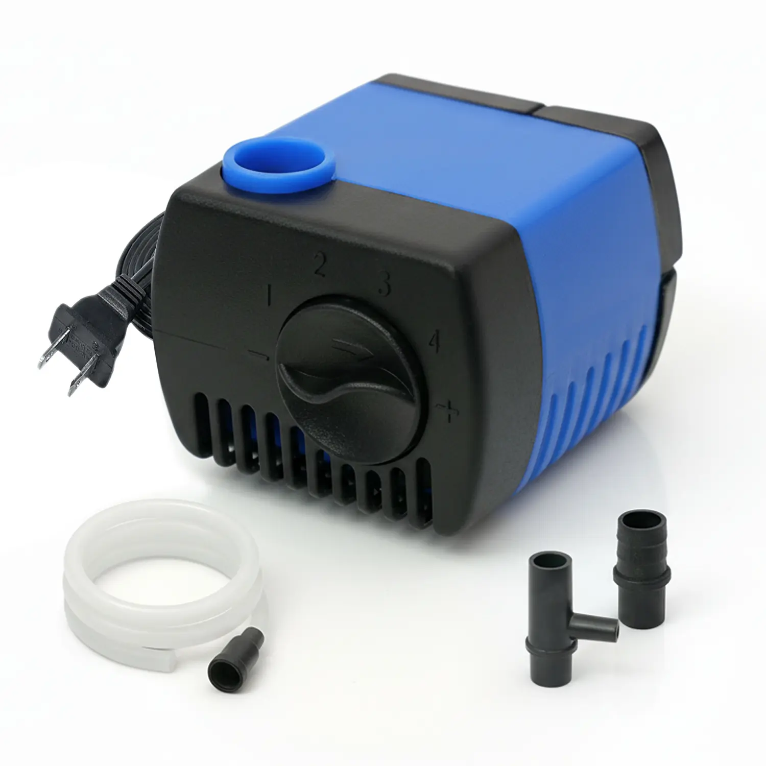 Aqua Dream 90 GPH Small Water Pump | Mini Submersible Aquarium Powerhead Pump for Fish Tank, Fountain, Hydroponic & Irrigation Energy Saving 4.5W Mini Circulation Pump with Adjustable Flow for Small Water Systems Water Fountain Pump Water Fountain Pump