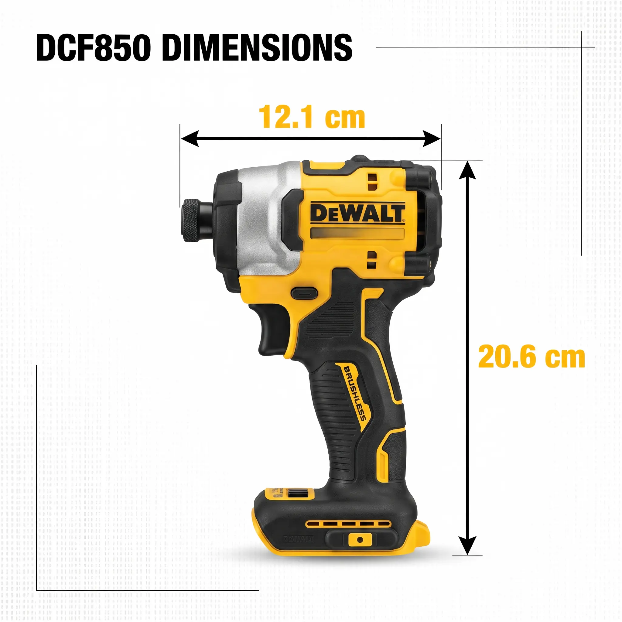 DEWALT DCF850+DCF805 Hand Tool Kit for Furniture Assembly, General Maintenance