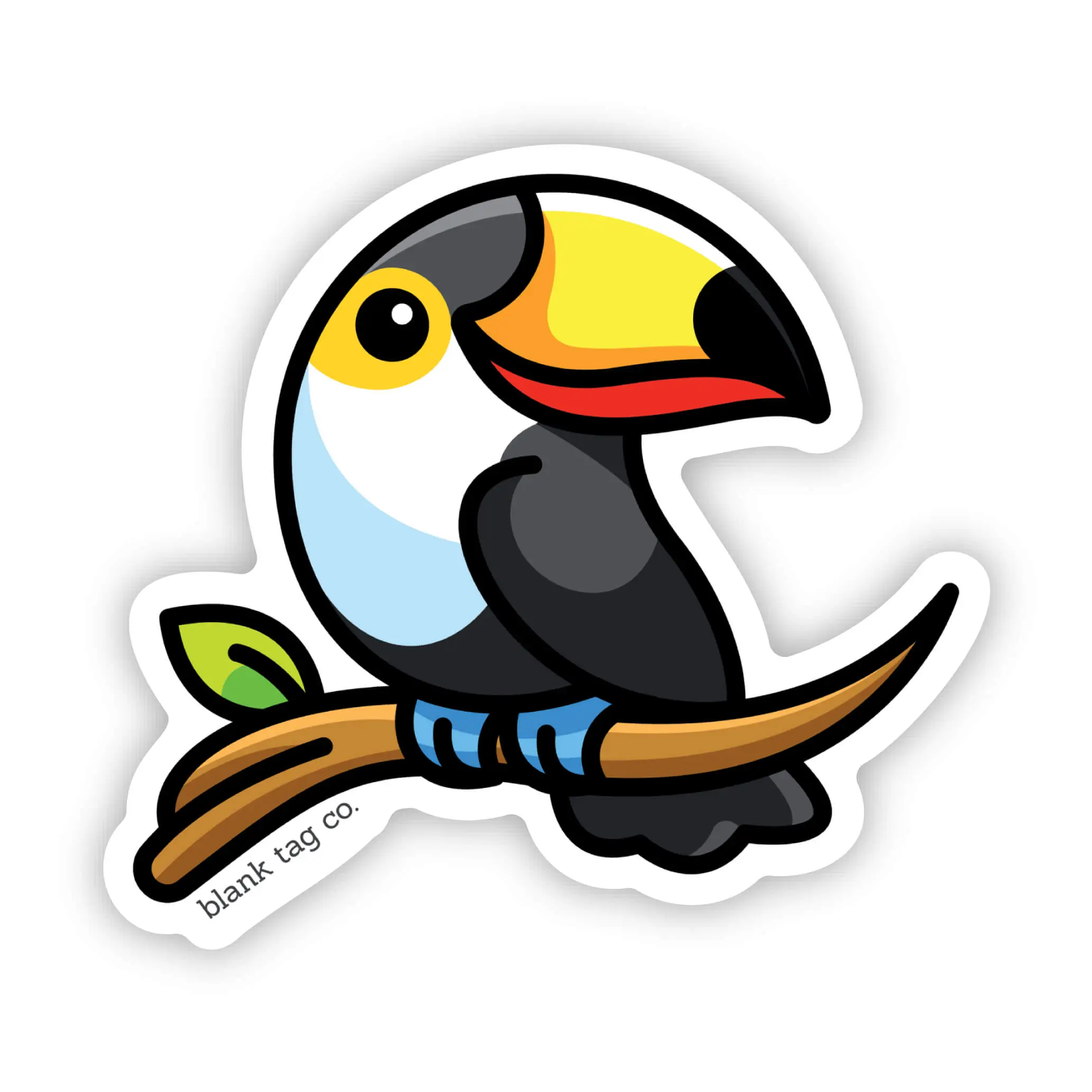 Blank Tag Co.® Waterproof Sticker - Toucan