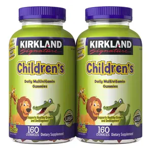 Kirkland Signature Children's Multivitamin 320 Gummies for Daily Nutrient Needs Easy-to-Eat Gummy Format Supports Healthy Growth and Development