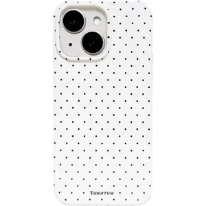 Cute Fashion Polka Dot Aesthetics Tough Phone Case, Phone 16 15 14 13 12 12 Mini Pro Max LoveGift, Tech Accessories, Trendy & Timeless