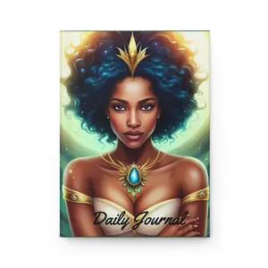 Fantasy Art Hardcover Matte Journal - 5.75”x8” - 150 Lined Pages - Premium Quality Notebook for Writing, Drawing, and Dreaming