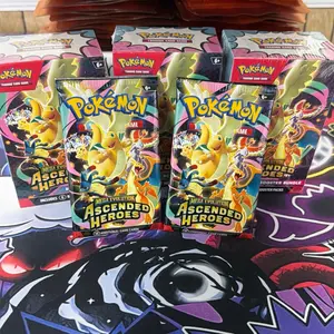 Ascended Heroes Play Booster Pack (1) - Factory Sealed, Authentic Collectible Trading Cards, Official TCG English Collectible Cards