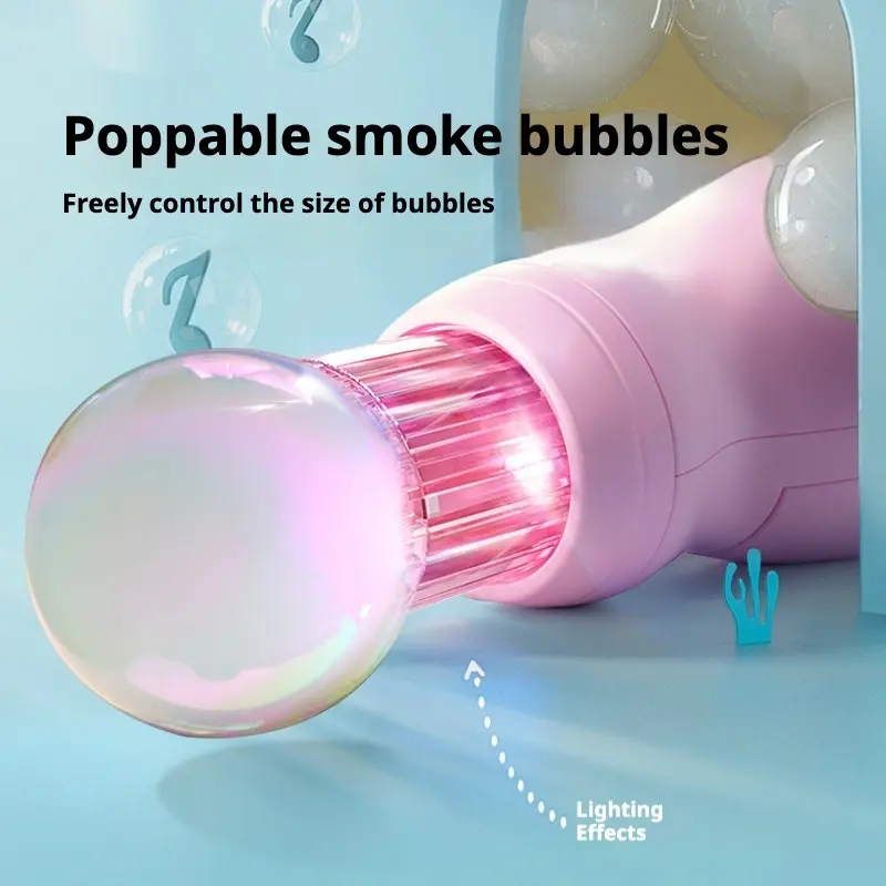 Magic Smoke bubbe machine,  Fog bubbe machine for Kids,  Parent-Child Fun, Kids Gifts, Children toys,Birthday Gift, Mother's must-have bubble solution bubbles with smoke sydney bubble wand bouncing  bubbles