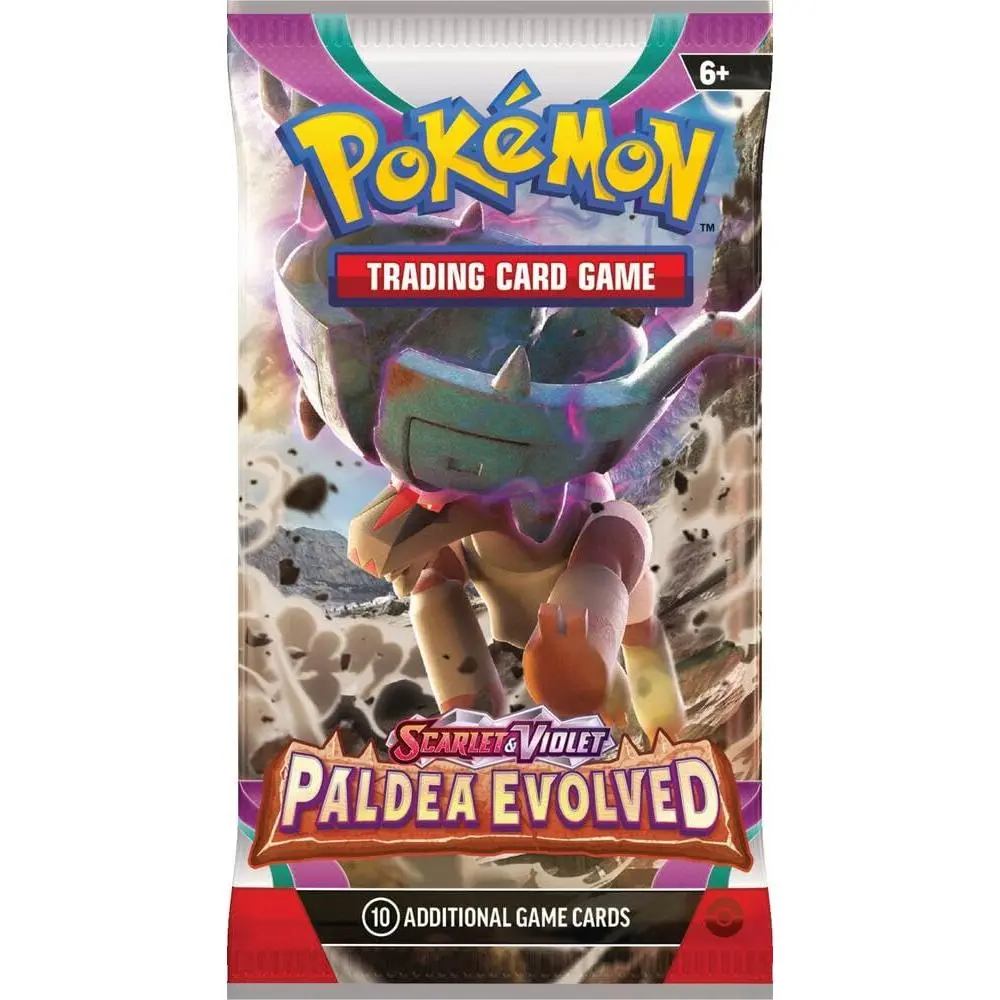 Pokemon TCG: Scarlet & Violet-1* Paldea Evolved Booster Pack-10 cards