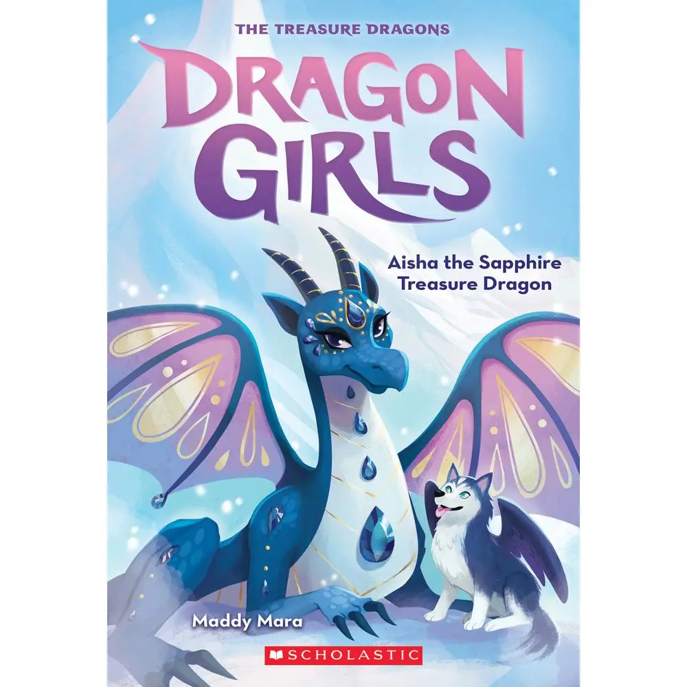 USED-Aisha the Sapphire Treasure Dragon (Dragon Girls #5): Volume 5 by Mara, Maddy (Paperback)