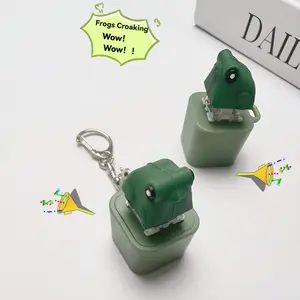 Fun Press-to-Hit Keychain with Animal Sounds Stress Relief Christmas Gift for Kids and Adults