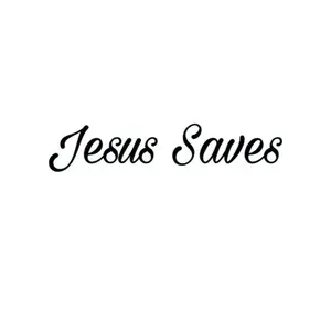 Jesus Saves Decal for Automobiles- Car Truck