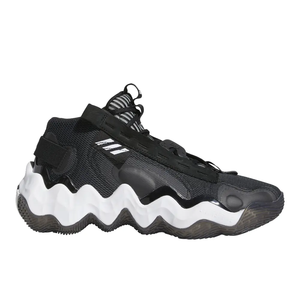 adidas Womens Exhibit B Candace Parker Mid Basketball Sneakers Shoes - Black