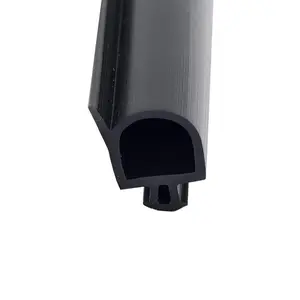 Aluminum alloy door and window sealing strip, silicone rubber window soundproof strip, windproof and waterproof with high elasticity
