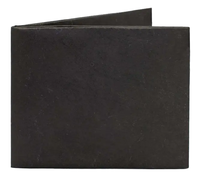 Black RFID Slim Wallet Waterproof Tear Proof 100% Recyclable Tvyek Expandable for 12-16 Cards Minimalist Unisex Design