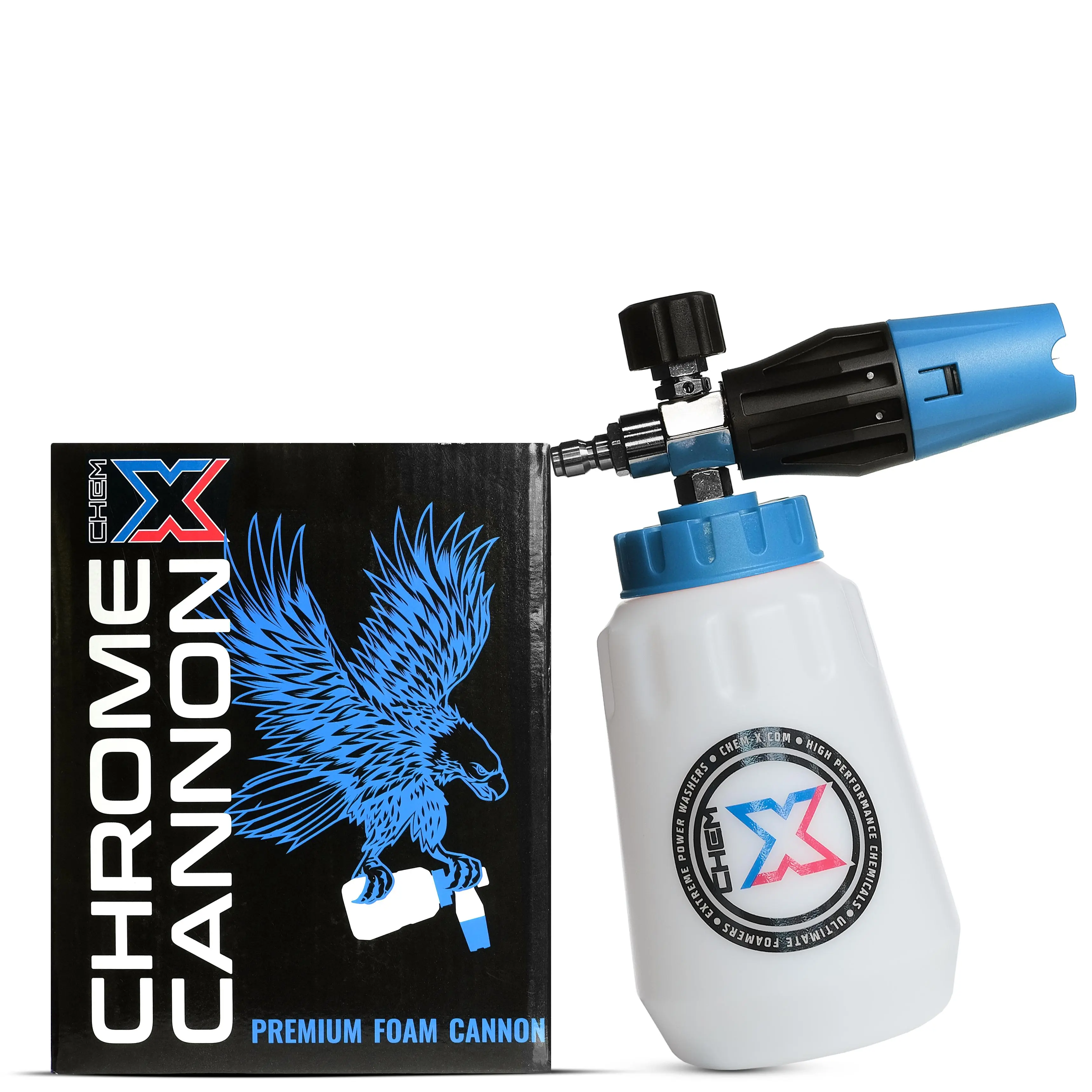 The Chrome Cannon 2.0: Blue, Car Wash, Cars Accessories The Chrome Cannon 2.0: Blue, Car Wash, Cars Accessories