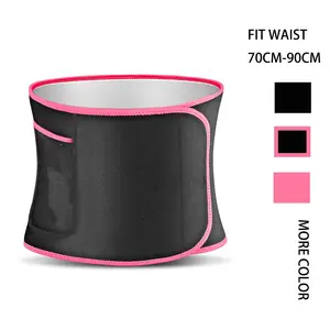 Adjustable Sport Protection Waist Trainer, Waist Trimmer Belt for Men & Women, Waist Cincher for Exercise & Promotes Sweat