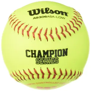 Wilson A9306 11" SST Softball for ASA Championship Series Synthetic Set of 12