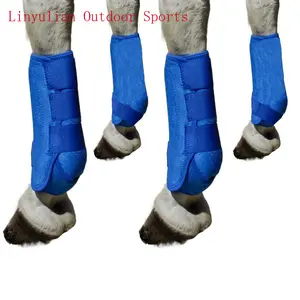 Horse Leg Guards Anti-Collision Diving Material Horse Leg Wraps Horse Gear Professional Racing Horse Equipment Horse Protective Gear