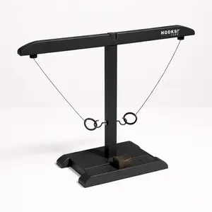 HOOKS! CORE Ring Toss Game with Built-in Scoring for Adults and Families