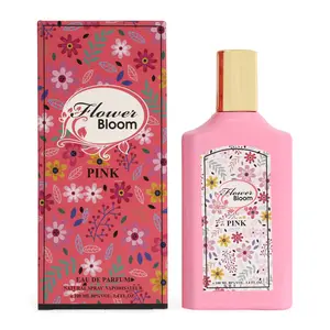 Flower Bloom Pink Spray Perfume Eau de Parfum for Women 100ml/3.4fl.oz - Women's Fragrance