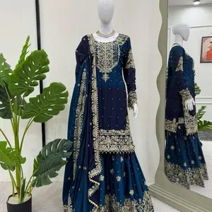 Indian Attire for Wedding - Women's Traditional Outfit with Elegant Design and Comfortable Fit - WomenswearGift(Sheets)