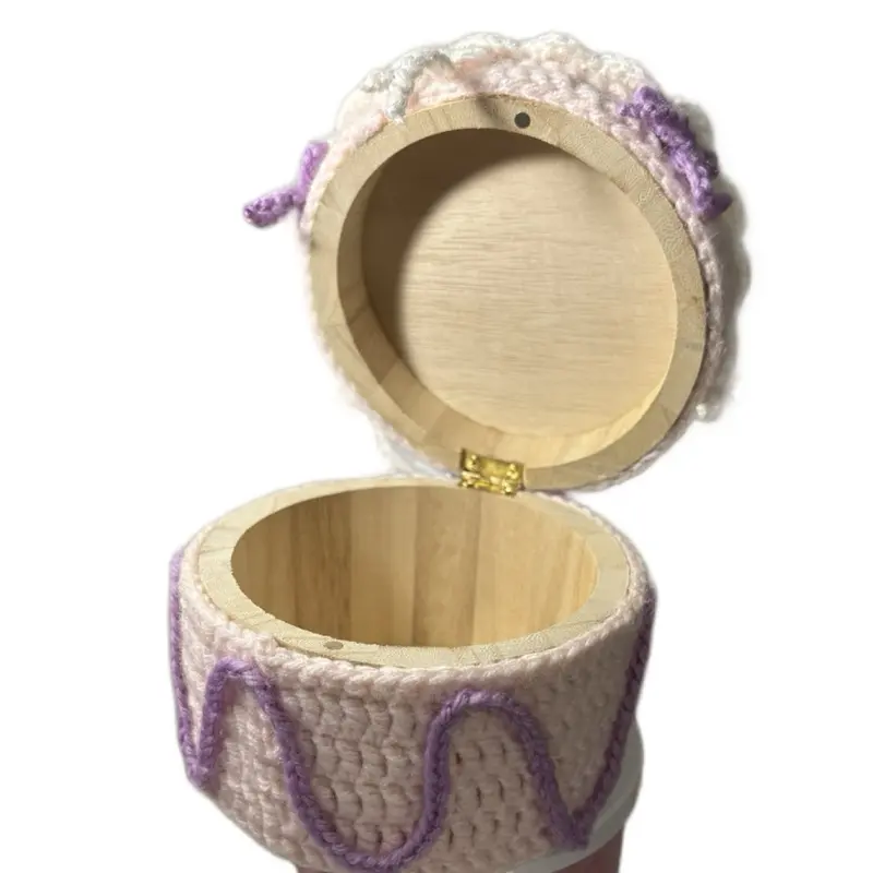 Crochet Cake Box