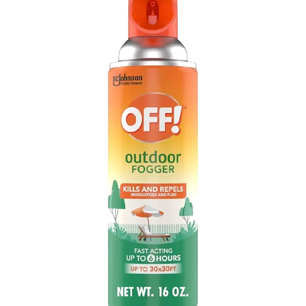 OFF! Outdoor Insect & Mosquito Repellent Fogger, Backyard Pretreat, Kills & Repels Insects in an up to 900 sq, ft, area, 16 oz