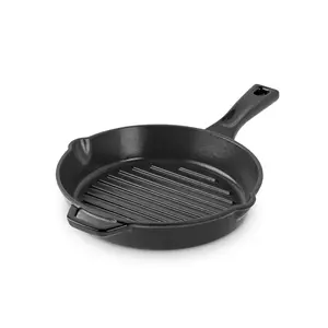Zakarian by Dash 9.5" Cast Iron Grill Pan