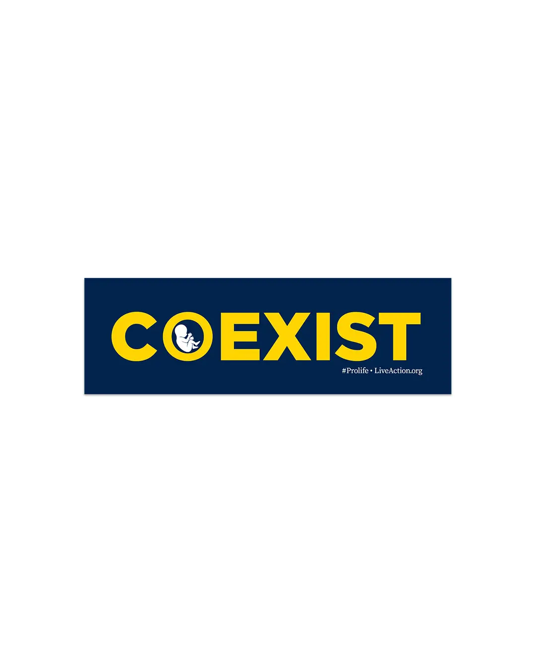 Coexist Bumper Sticker
