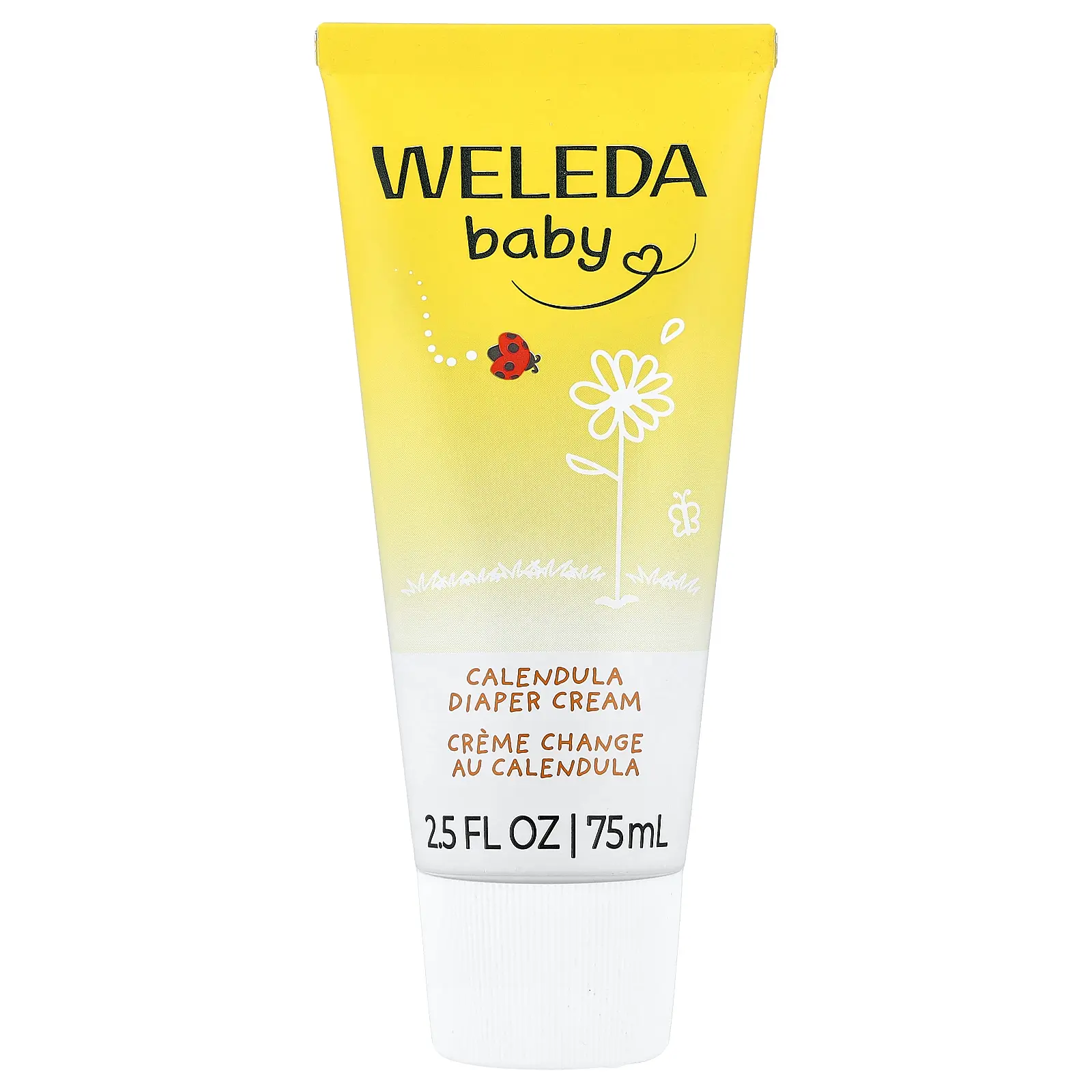 Weleda Baby, Calendula Diaper Cream, 2.5 fl oz (75 ml)