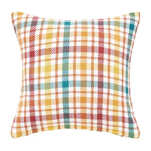 18" x 18" Radley Plaid Pillow by Valerie