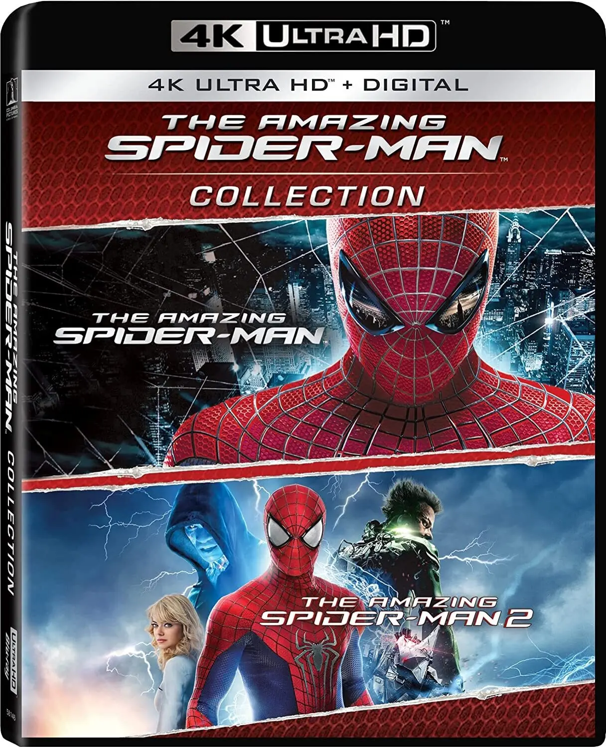 The Amazing Spider-Man / The Amazing Spider-Man 2  [4K ULTRA HD BLU-RAY MOVIE] , Dubbed, Subtitled, Widescreen