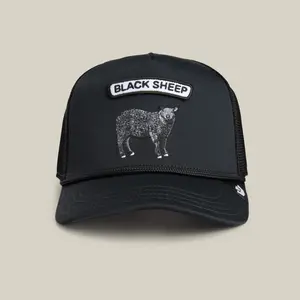 Goorin GB2 Black Sheep Trucker Hat, Void, One Size, Unisex