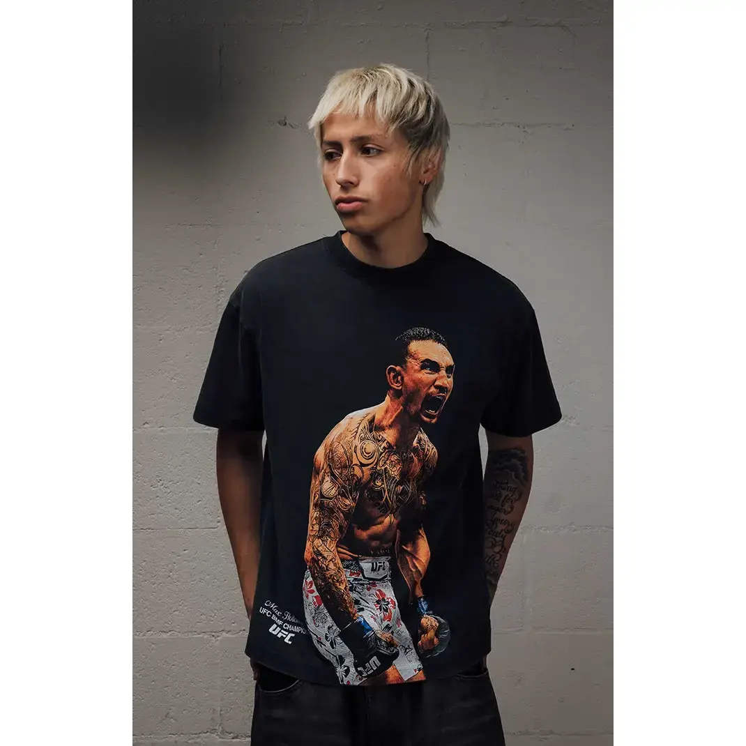 UFC Men's Max Holloway BMF Champion T-Shirt - Multicolor