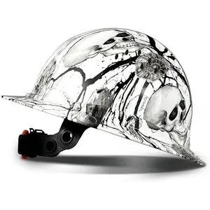 Carbon Fiber Hard Hat, Full Brim Safety Hard Hat with 6-Point Ratchet Suspension & Chin Strap, Vented Industrial Construction Hat for Men & Women largest stick welding rod tungsten holder machines Remote-Controlled Magnetic metal wearable heated blacket