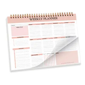 Weekly Planner Notepad, Productivity Planner, 1 Count 52 Sheets Weekly To Do List Notepad, Weekly Planning Pad, Office Stationery & Supplies