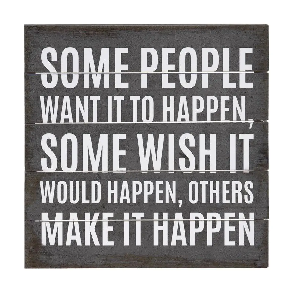 Make It Happen Wall Art By Sincere Surroundings