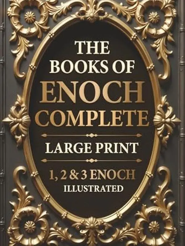 The Books of Enoch Complete LARGE PRINT (Illustrated): 1, 2 & 3 Enoch With Authentic Illustrations, Insightful Introductions and Commentary