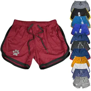 Mens Breathable Mesh Gym Shorts Summer Training Fitness Shorts