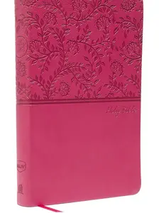 NKJV, Value Thinline Bible, Pink Leathersoft, Red Letter, Comfort Print: Holy Bible, New King James Version Imitation Leather