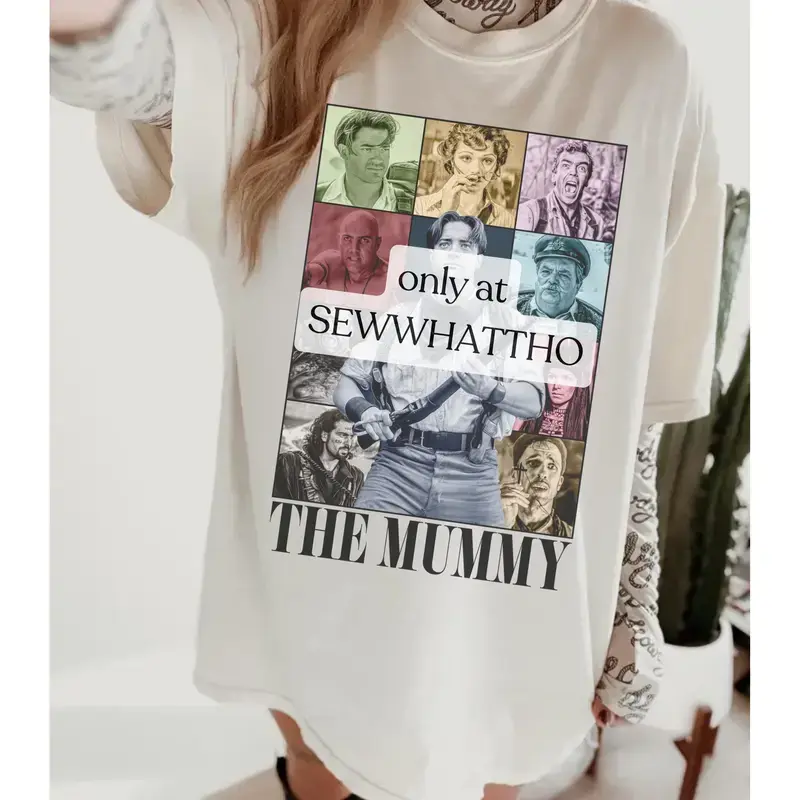 Nosgaltic 90s The Mummy 99 Movie Shirt, 90s The The Mummy 99 Shirt, The Mummy 99 90s Fan Gift Sweatshirt
