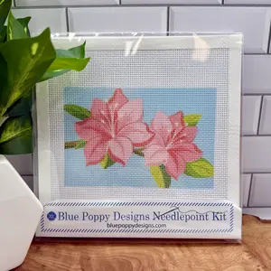 Whale Needlepoint Kit (the purple whale)