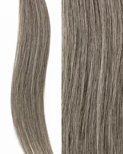 Signature Tape-In, Straight | Medium Natural Gray #50